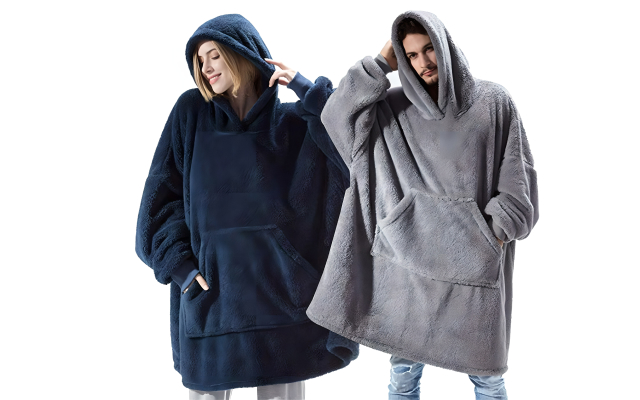 hooded blanket